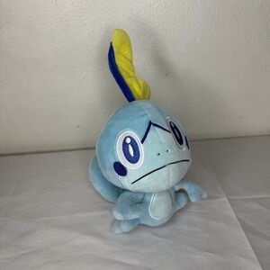 Pokemon Game Freak Sobble Blue Yellow Plush Stuffed Animal 2022 Nintendo